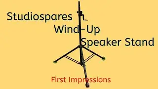Studiospares Wind-up Speaker Stand, Discontinued, PLEASE Read below for an alternative.