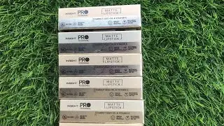 INSIGHT PROFESSIONAL MATTE LIPSTICK SWATCHES @Nykaa @insightcosmetic
