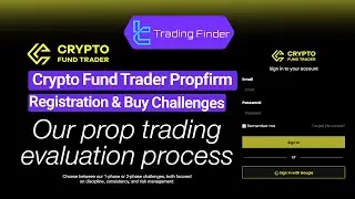 💎Crypto Fund Trader PropFirm Registration & Buy Challenges - Complete Tutorial - [TradingFinder]