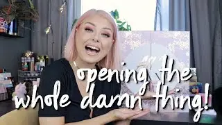 Opening Glossybox Beauty Advent Calender 2018