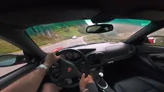 Driving up the Sustenpass with a PORSCHE 996 Turbo (Manual)