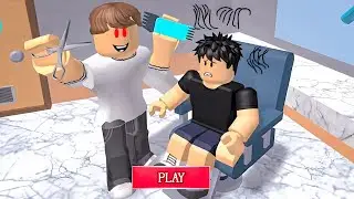Полное прохождение игры Escape the Barber Obby | Roblox НОВИНКА
