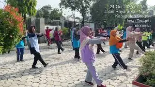 Senam Prolanis Puskesmas Sambungmacan II