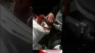 Drum Emptying System  Pumping tomato puree