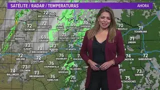 Clima en Dallas Fort Worth ahora:  
¿Cuándo llegarán las tormentas el viernes?