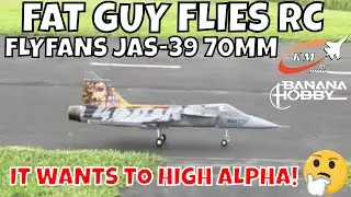 Fly Fans 70MM Czech JAS-39 EASY HIGH ALPHA! by FGFRC #aviation #rcjets