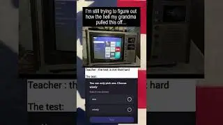 What grandma be doing #memes #funny #viralvideo #foryou #tv #granny #shorts