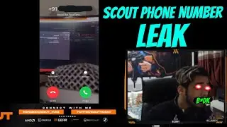 scout phone number leak on live stream || scout rage moments