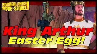 Borderlands The Pre-Sequel King Arthur Excalibur Easter Egg! How To Get Legendary Excalibastard!