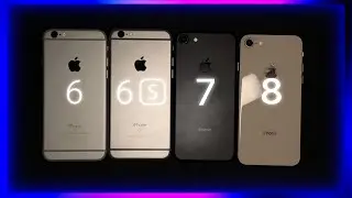 iPhone 6 vs. 6s vs. 7 vs. 8
