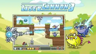 Laser Cannon 3 - Destroy monsters with the power of your logic!