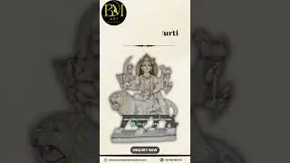 Divine Maa Durga Marble Statues #maadurgaidols #maadurga #marblemoorti