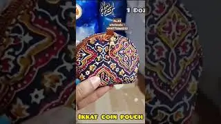 Coin pouch | ikkat bags manufacturer