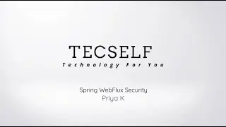 Spring Web Flux Security
