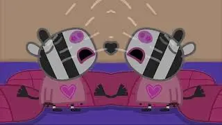 Peppa Pig - Zebra Crying / Sparta Pitch - Sponsored By: Klasky Csupo              (Selected Effects)