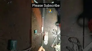 How to test UV lamp |  #wiring | #Shorts