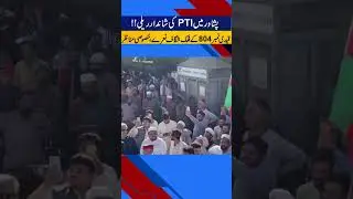 Prisoner No.804's Slogan Raised at PTI's Rally  #imrankhan #ptirally #prisoner804