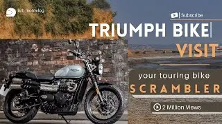 triumph showroom visit || should i buy triumph scrambler 400x?