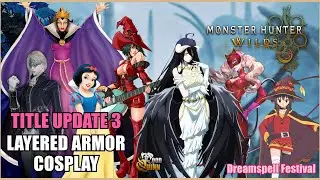 Monster Hunter Wilds - Title Update 3 - Layered Armor Cosplay (Female) - Dreamspell Festival