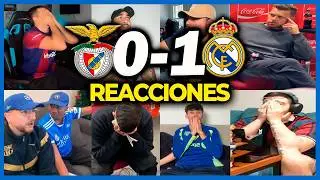 LAS MEJORES REACCIONES y LLOROS CUL&Eacute;S a LA VICTORIA del REAL MADRID al BENFICA en CHAMPIONS LEAGUE 🏆