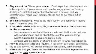 London-PR.How to Face a Hostile, Angry or Urgent Media
