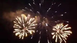 Fireworks at New Mills
