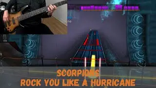 Scorpions - Rock you like a hurricane bass cover (Rocksmith 2014)