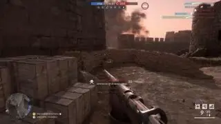 Battlefield 1-quick scope sniped off the boat
