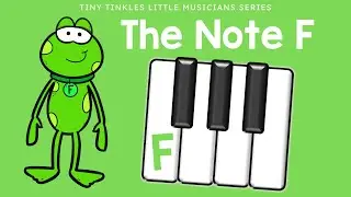The Letter F Song | PRESCHOOL PIANO | Kids First Piano Lessson | The Note F