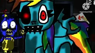 (EXsc0RD's) One Night Fangame and FNaDK all Jumpscares