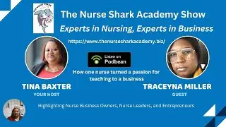 The Nurse Shark Academy Show Traceyna Miller, Guest finish