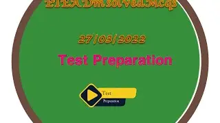 Etea DM solved Test 27/03/2022