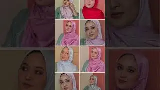 Velvet satin hijab #everydayhijab #hijab #hijabehaya