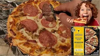 Обзор хрустящей тонкой пиццы по-сицилийски от California Pizza Kitchen 🍕
