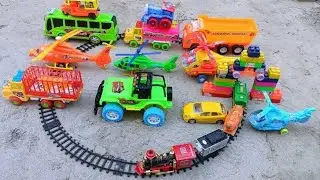 Gadi wala cartoon | toy helicopter video tractor jcb dumper truck | train toy set airplane #cartoon