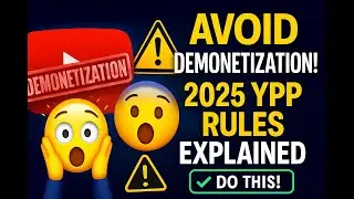 Avoid Demonetization! YouTube&rsquo;s 2025 YPP Rules Could Kill Your Channel (Unless You Do This)