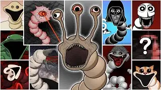 My Sprunki OC: HUNGRY WORM (Phase 1 to NEW Phase 33, Phase 34 from Roblox)