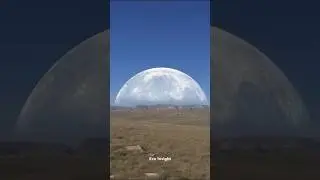 What Will Happen If The Moon Collide With Earth #shorts #space #Mooncollision