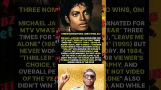 &ldquo;THRILLER,&rdquo; &ldquo;SCREAM,&rdquo; &ldquo;LEAVE ME ALONE&rdquo; AND YET NO VIDEO OF THE YEAR