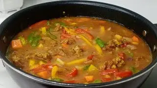 Как приготовить лучший соус для карри с говядиной. Очень просто и вкусно.