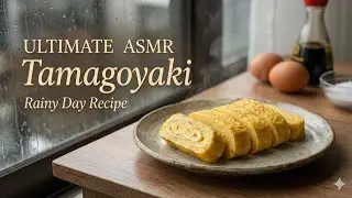 Japanese Tamagoyaki ASMR | Authentic Rolled Egg Omelette Cooking | No Voice
