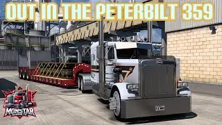 American Truck Simulator  In The Peterbilt 359