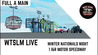 WTSLM Live | Winter Nationals Night 1 I&R Motor Speedway