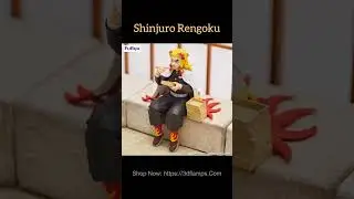 Demon Slayer: Kimetsu no Yaiba Shinjuro Rengoku Noodles Press Figure FURYU