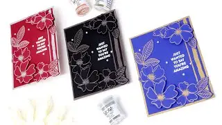 Heat Embossed Card, No Coloring Required | WOW! Embossing
