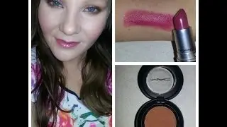 MAC Saddle & Plumful | Photos,Swatches&Contrasting Colors!