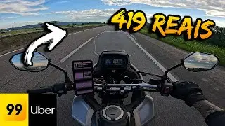 Fiz 419 REAIS na Uber Moto + Particular em Apenas 5 HORAS!