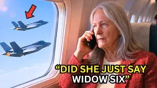 The Old Woman Sat Quietly on the Flight &mdash; Until F-35 Pilots Called 'WIDOW SIX' on the Radio