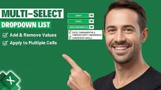 Multi-Select Dropdown in Excel: Select & Remove Items (VBA)