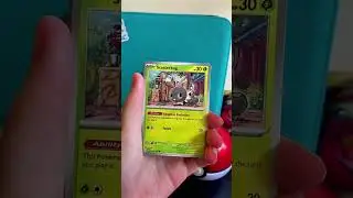 Open a pokemon mini tin with me #pokemon #pokemoncards #minitin #tcg #pokemontcg #trading